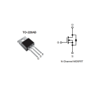 ⁦irf640-N-MOSFET⁩ - الصورة ⁦2⁩