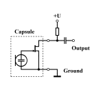 ⁦MIC Electret Condenser مايك عالي الحساسية⁩ - الصورة ⁦3⁩