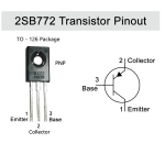 ⁦B772 PNP transistor⁩ - الصورة ⁦2⁩