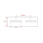 ⁦Nickel Strip  7x0.20mm  - 1 Meter⁩ - الصورة ⁦2⁩