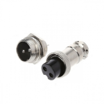 موصل معدني دائري – GX16-2Pin