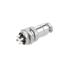 موصل معدني دائري – GX16-4Pin