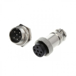موصل معدني دائري – GX16-6Pin