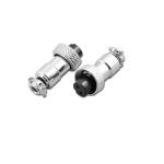 موصل معدني دائري – GX12-2Pin