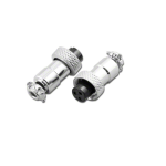 موصل معدني دائري – GX12-3Pin