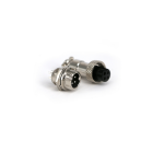 موصل معدني دائري – GX12-4Pin