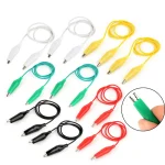 ⁦أسلاك توصيل - Double-ended Alligator Clips⁩ - الصورة ⁦3⁩