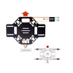 ⁦F450 Drone Frame Kit 4-Axisهيكل درون⁩ - الصورة ⁦4⁩