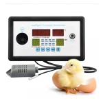 متحكم حرارة ورطوبة لحاضنة البيض 12V