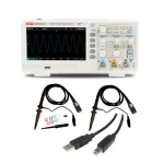 ⁦راسم إشارة رقمي بقناتين UTD2102CEX+ 100MHz⁩ - الصورة ⁦4⁩