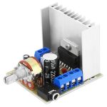 دارة مكبر صوت ثنائي القناة – TDA7297
