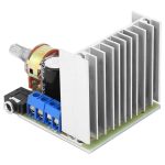 ⁦دارة مكبر صوت ثنائي القناة – TDA7297⁩ - الصورة ⁦2⁩