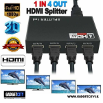 ⁦موزع HDMI 1x4⁩ - الصورة ⁦3⁩
