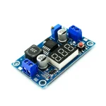 محول رفع للجهد مع شاشة رقمية  - XL6009 DC-DC Adjustable Boost Module