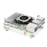 مبرد ومروحة ومشتت حراري من الألمنيوم - Raspberry Pi 5