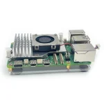 ⁦مبرد ومروحة ومشتت حراري من الألمنيوم - Raspberry Pi 5⁩ - الصورة ⁦4⁩
