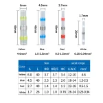 ⁦كيت موصلات تغليف حرارية 500 قطعة - Heat Shrink⁩ - الصورة ⁦4⁩