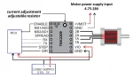 ⁦درايفر محرك خطوي مع مبرد - TMC2209 V2.0⁩ - الصورة ⁦5⁩
