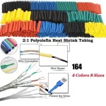 ⁦مجموعة معكرونة حرارية 530 قطعة - Heat Shrink Tube Kit⁩ - الصورة ⁦3⁩