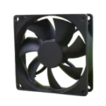 ⁦مروحة تيار مستمر - 12V DC Fan 9x9x2.5cm⁩ - الصورة ⁦2⁩