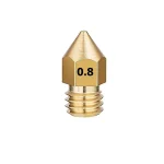فوهة نحاسية للطابعة ثلاثية الأبعاد - (0.8mm) Nozzle for 3D Printer