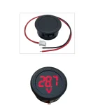 ⁦ساعة جهد رقمية دائرية - Voltmeter 4V -100V DC⁩ - الصورة ⁦4⁩