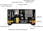 ⁦دارة تغذية تيست بورد - Breadboard power supply 3-5V⁩ - الصورة ⁦3⁩