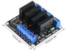 ⁦موديول ريليه 4 قنوات  - SSR-4CH-relay module⁩ - الصورة ⁦3⁩