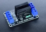 ⁦موديول ريليه قناتين  - SSR-2CH-relay module⁩ - الصورة ⁦3⁩