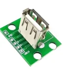 محول - USB Female Socket to 4 Pin DIP