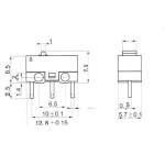 ⁦مفتاح حد لحظي  - Ping.Feng Limit Microswitch  ⁩ - الصورة ⁦2⁩