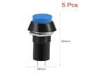 ⁦زر ضغط لحظي دائري - uxcell sourcingmap 5Pcs⁩ - الصورة ⁦2⁩
