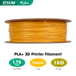 ⁦خيط طباعة ثلاثية الأبعاد - eSUN PLA+ Filament Yellow⁩ - الصورة ⁦3⁩