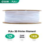 ⁦خيط طباعة ثلاثية الأبعاد - eSUN PLA+ Filament White⁩ - الصورة ⁦2⁩