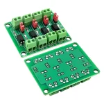 لوحة عزل ضوئي 4 قنوات - 4CH 817 Optocoupler Isolation Module