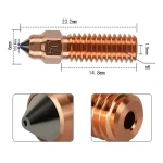 ⁦فوهة نحاسية للطابعة ثلاثية الأبعاد – (0.4mm)Nozzle K1, K1 Max⁩ - الصورة ⁦2⁩