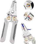 كماشة (زلاطة) لنزع وتقطيع الأسلاك -  (Wire Stripper & Cutter – 6-in-1)