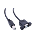 ⁦كابل تمديد USB للطابعة  -  USB B Printer Extension Cable - 1ft⁩ - الصورة ⁦2⁩