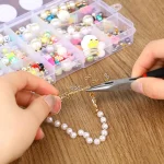 ⁦كماشة رأس إبرة صغيرة لصنع المجوهرات – Mozeat Lens (5″)⁩ - الصورة ⁦4⁩
