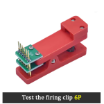 مشبك اختبار برمجة شرائح - VITechone Test Rack PCB Clip 6Pin