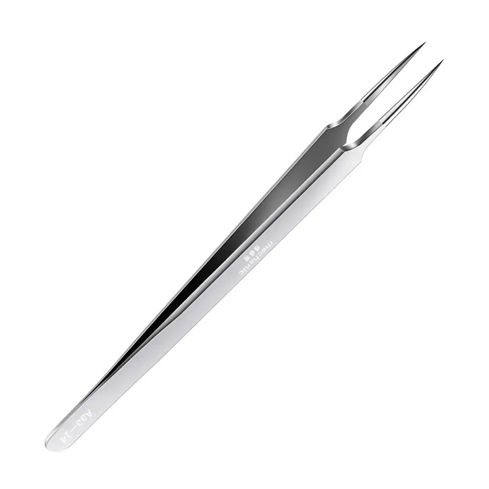2025-08-09 11 55 42 ملقط رأس مستقيم - Straight Tip Mechanical Tweezers - الصورة 1