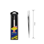 ⁦ملقط رأس مستقيم - Straight Tip Mechanical Tweezers⁩ - الصورة ⁦2⁩