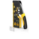 أداة كبس وتجريد وقص كابلات الشبكة - Ratcheting Modular Crimper