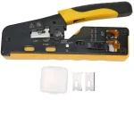 ⁦أداة كبس وتجريد وقص كابلات الشبكة - Ratcheting Modular Crimper⁩ - الصورة ⁦3⁩