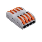 موصل أسلاك بنظام القفل الزنبركي 4×4 - 4x4 Spring Lock Wire Connector 
