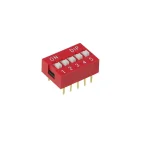 سويتش DIP خماسي الوضعيات -  DIP Switch 5 way