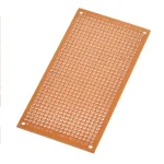 لوحة فيبر مثقب 5×10 cm لون بني – PCB Prototype Board