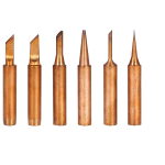 رؤوس لحام نحاسية متنوعة - NANZU 6PCS Soldering Iron Tips