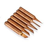 ⁦رؤوس لحام نحاسية متنوعة - NANZU 6PCS Soldering Iron Tips⁩ - الصورة ⁦4⁩