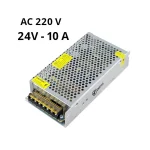 منبع تغذية ثابتة - 24V 10A
